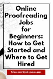 Online Proofreading Jobs For Beginners A Flexible Non Phone Work From Home Job Or Home Business Op Proofreading Jobs Online Jobs From Home Work From Home Jobs