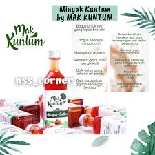 Check spelling or type a new query. Minyak Kuntum By Mak Kuntum Minyak Urut Ibu Berpantang