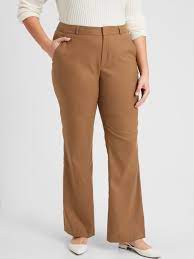 Banana republic is a mainstream luxury clothing retailer owned by the gap, inc. Washable Curvy Logan Camel Suit Pant Banana Republic Factory