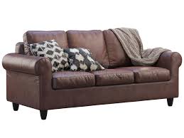 There is a tasteful blending of traditional and contemporary, as seen by the tradition overstuffed wing back chairs, the modern wall to wall carpeting rather than an area rug, and the generous accent pillows added to the couch in place. Modern Brown Leather Sofa With Pillows And Plaid 3d Render Stock Illustration Illustration Of Throw Brown 169578427