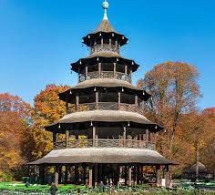 Die bierbänke sind rund um die wunderschöne chinesische pagode angeordnet, auf der im sommer an vielen tagen die blaskapelle spielt. Der Chinesischer Turm Im Englischen Garten Branchenbuch Munchen