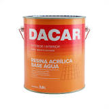 Resina acrílica a base de agua - Tintas Dacar