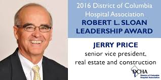Congratulations to Jerry Price, senior vice president, real estate and  construction,