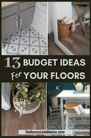Brilliant Budget Ideas For Floors In 2020 Budget Flooring Ideas Diy Home Improvement Inexpensive Flooring