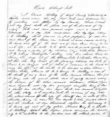 1846 Will of Dread Bolling