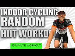45 Minute Spin Class For Cycling Random Hiit Workout Youtube Spin Bike Workouts Cycling Workout Indoor Cycling Workouts