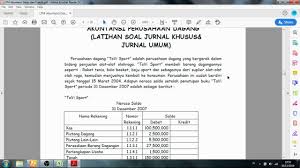 Pt maju jaya sentosa menjual barang dagangan seperti televisi dan ac, pada awal januari 2009 mulai menggunakan myob accounting untuk mengolah data akuntansi. Jurnal Akuntansi Perusahaan Dagang Tavi Sport Youtube