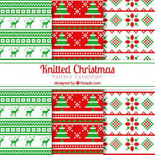 Christmas Cross Stitch Patterns Vector Free Download