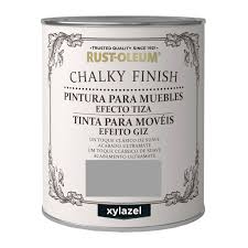 It is a perfect paint color for all interior walls, cabinets or repainted furniture. Xylazel Rust Oleum Chalky Finish Paint Winter Grey 750 Ml Herramienta Pro