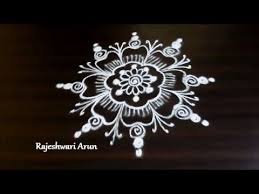 Simple Small Creative Rangoli Designs With 7x4 Dots Small Kolam Rangoli Kolam Designs 21 2 2017 Y Rangoli Designs Kolam Rangoli Beautiful Rangoli Designs