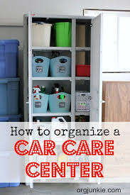 Organizing A Car Care Center Giveaway Garage Organization Tips Organization Car Care