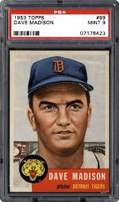 1953 Topps Dave Madison