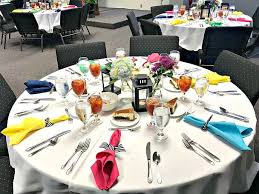 Spring Or Summer Banquet Table Centerpiece Decorations In 2020 Banquet Table Decorations Table Centerpiece Decorations Banquet Tables