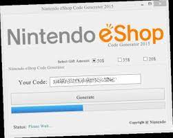 Get free nintendo game download codes instantly for any nintendo console. Nintendo Eshop Gift Card Code Generator No Survey