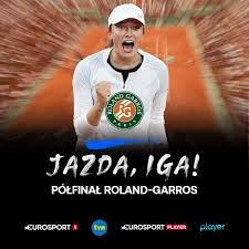 Lider oglądalności wśród kanałów sportowych w polsce. Tvn Eurosport I Player Pokaza Na Zywo Polfinalowy Mecz Igi Swiatek W Roland Garros Tvn Sport Eurosport Tenis Media2 Pl