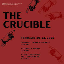 The Theatre Department Presents The Crucible - New Mexico School for the  Arts