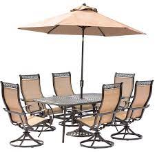 We did not find results for: Manor 7 Piece Outdoor Dining Set 6 Swivel Rockers Cast Top Table 9 Umbrella Outdoor Dining Sets By Buildcom Houzz