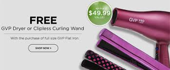 It has an inch styling plate that makes it suitable for almost all hair sizes and types. Free Hair Dryer With Gvp Flat Iron Purchase Coupons 4 Utah