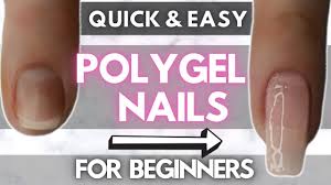 Cure cure your polygel manicure for 60 seconds using the gelish 18g ledlight. How To Apply Polygel Nails In 5 Minutes Tutorial Youtube