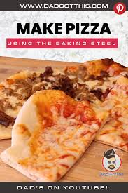 20x faster heat transfer gives you the performance of a traditional 1000f pizza oven in a home oven at 450f. Baking Steel Pizza How To Make The Best Pizza At Home Period With This Amazing Tool Dad Got This