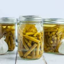 1 cup vinegar, white or apple cider How To Can Green Beans Canning Green Beans Sustainable Cooks