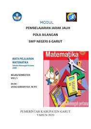 Madrasah tsanawiyah negeri aikmel viii / genap matematika kompetensi dasar : Modul Pola Bilangan Dan Barisan Kelas 8 2020 Pages 1 21 Flip Pdf Download Fliphtml5