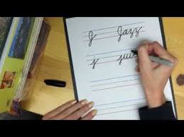 This handwriting worksheet gives third graders time to trace the letter j, both capitalized and lowercased, before writing it on their own. Learn Cursive Letter J Youtube