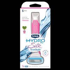 The razor features five curve sensing blades to provide incredible closeness while reducing skin irrita. 5 Steps To The Perfect Bikini Line With Schick Hydro Silk Trimstyle Schick