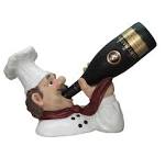 Chef wine holder