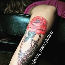 The symbol of christianity, there are over 200 different types in heraldry. Tattoo Uploaded By Victor Lopez Rose With Skeleton Hand Tattoo Rose Skull Death Handrose Handandrose Skeletonhand Bones Realism Realisticrose Blackandgrey Beautiful Skeleton Hand And Rose Color Realistic Black And Grey Color