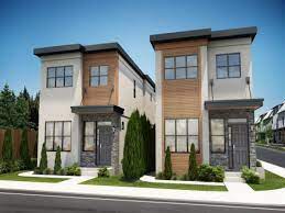 Edmonton infill homes by kanvi. Amusing Narrow Lot Modern Infill House Plans Photos Best Idea Narrow House Plans Narrow Lot House Plans Modern House Plans