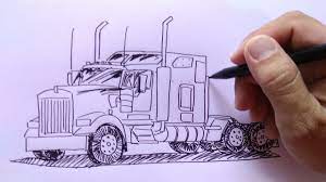 Maybe you would like to learn more about one of these? Cara Menggambar Mobil Truk Trailer Youtube