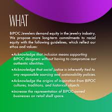 We are prioritizing transmasc and bipoc voices! Bipoc Jewelry Designers Black Indigenous People Of Color United As One Voice In The Jewelry Industry A Shaded View On Fashion