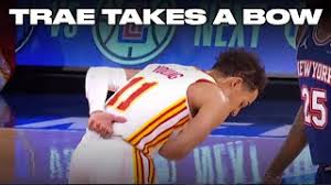 Team trae young girls bb @teamtraeyoungwb. Trae Young Takes A Bow At Msg After Eliminating Knicks From Playoffs Youtube