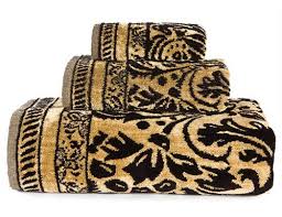 Black And Gold Bathroom Towel Set Gold And Black Bathroom Decorative Guest Hand Towel In Black Gold By Cotton Craft Review Guest Hand Towels Bathroom Towel Decor Cotton Crafts