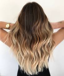 These chunky ash blonde highlights look nothing less than phenomenal on light brown hair. Bronde Ombre Balayage Long Hair Ombre Hair Blonde Brown To Blonde Balayage Balayage Long Hair