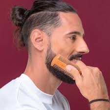 Sapiens Pear Wood Beard Comb