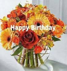 Happy birthday wishes are beautiful and inspiring birthday wishes messages that you can share with your friends or family members to wish them on their happy birthday. Happy Birthday Images With Fall Flowers Free Happy Bday Pictures And Photos Bday Card Com