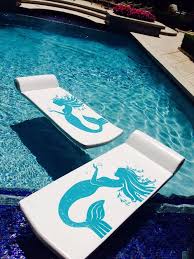 These big, bright, and beautiful inflatables are just what your summer needs. Luxury Pools Mermaid Pool Float Mermaid Pool Float Mermaid Beach Mermaid Pool