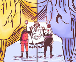 When naruto first gained access to six paths sage mode, it had a very distinct appearance compared to his previous chakra modes, namely th. Naruto Sasuke Y El Sabio De Los 6 Caminos Tatuagens De Anime Anime Naruto Crianca