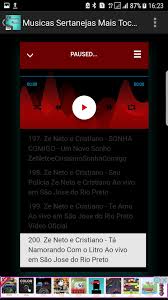 Saiba quais são as musicas mais tocadas atualmente nas rádios, mais ouvidas nos sites de músicas, de videos e de letras. Top 100 Musicas Sertanejas Mais Tocadas Antigas For Android Apk Download