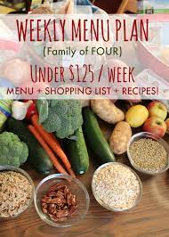 Can You Feed Your Family For 125 A Week Family Of 4 Costco Meal Plan Clean Eating Recipes Whole Food Recipes