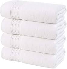 Turkish hammam towels, of 100 percent organic cotton; Hammam Linen Hammam Linen 4 Piece Set Bath Towels