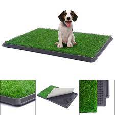 Maybe you would like to learn more about one of these? Tobbi Puppy Pet Potty Training Pee Indoor Outdoor Toilet Dog Grass Pad Mat 30 X20 Buy Online In Saint Vincent And The Grenadines At Saintvincent Desertcart Com Productid 92039874