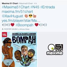 xavi huguet bompah joins maxima fm chart top