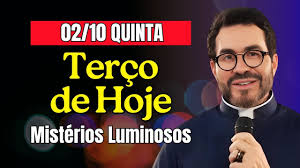 O SANTO TERÇO DE HOJE Quinta-Feira