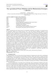 Using tight fitting lids and/or closed dumpsters to. Pdf The Agricultural Water Pollution And Its Minimization Strategies A Review