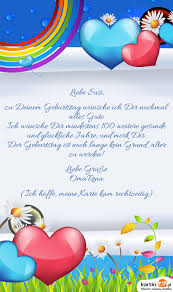 Zu Deinem Geburtstag Wunsche Ich Dir Nochmal Alles Gute Darmowe Kartki