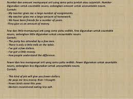 Dengan melihat contoh kalimat adjective, kamu akan semakin. Countable Uncountable Noun