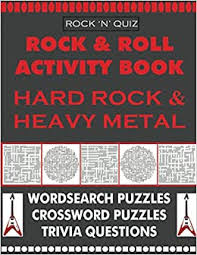 Only true fans will be able to answer all 50 halloween trivia questions correctly. Hard Rock And Heavy Metal Activity Book Trivia Questions Crossword Puzzles Word Search Puzzles West Nick 9781617044854 Amazon Com Books